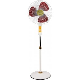 Orient Electric Stand-39 400 MM Pedestal Fan with Remote (Opel White) 